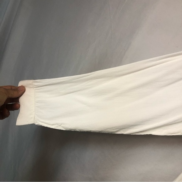 J. Jill Women’s Tunic Top Embroidered Peasant Cuffed Sleeve - Picture 4 of 10